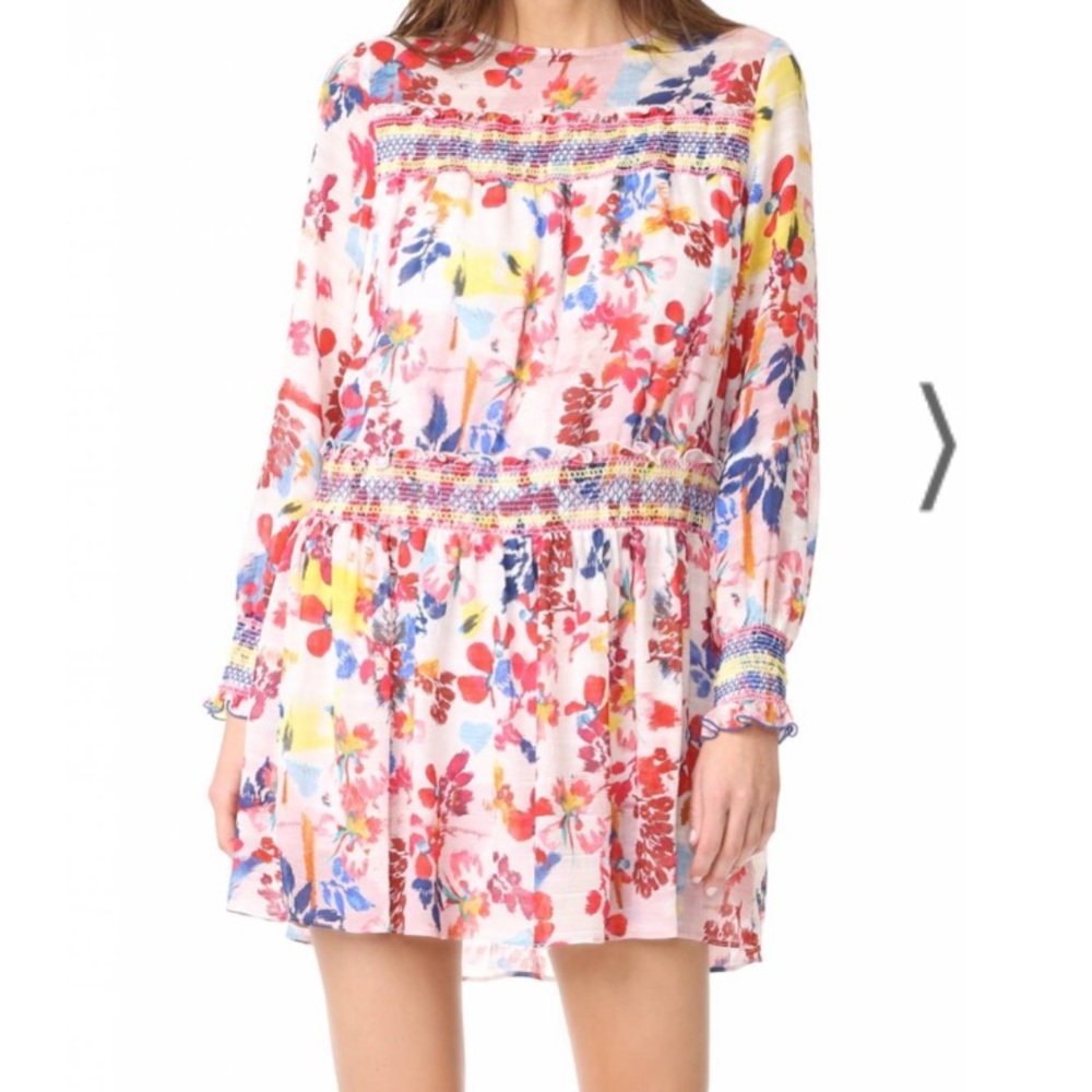 Tanya Taylor Floral Dress